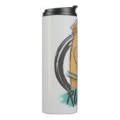 Bouteilles Isothermes Scooby-Doo "Ruh Roh !" Croquis de marqueur (Tourné sur la gauche)