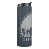 Bouteilles Isothermes Scooby Doo Style Tribal Van Silhouette (Tourné sur la gauche)