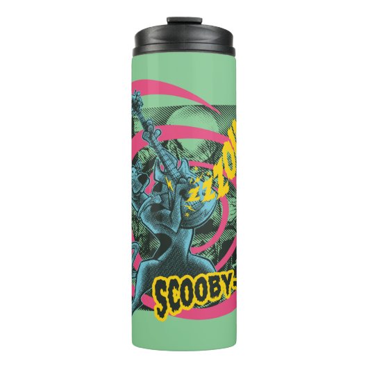 Bouteilles Isothermes Scooby-Doo Zoinks Punk Guitare Graphisme (Devant)