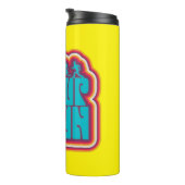 Bouteilles Isothermes Scooby et le graphique "Get Up & Run" (Tourné sur la droite)