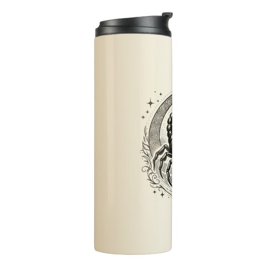 Bouteilles Isothermes Scorpion Croissant Lune Astrologie Zodiac Scorpio (Tourné sur la gauche)