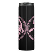Bouteilles Isothermes Scorpion rose Astrologie Scorpion SIGNE Zodiaque (Dos)