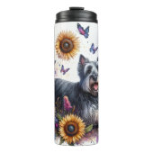 Bouteilles Isothermes Scottie dans Sunlit Blooms (Devant)