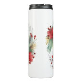 Bouteilles Isothermes Scottish Terrier Christmas Wreath Festive Pup (Dos)