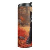 Bouteilles Isothermes Scottish Terrier en automne Leaves Fall Inspire (Tourné sur la gauche)