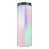 Bouteilles Isothermes Script monographique en violet rose arc-en-ciel (Dos)