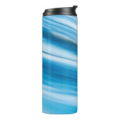 Bouteilles Isothermes Sea Blue Abstract (Tourné sur la gauche)