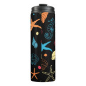 Bouteilles Isothermes Seahorse Starfish Coquillages Ocean Life (Devant)