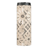 Bouteilles Isothermes Seamless abstract moderne checkered plaid floral b (Dos)