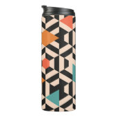 Bouteilles Isothermes Seamless abstract pattern of geometric shapes. Geo (Tourné sur la droite)
