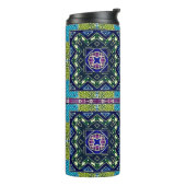 Bouteilles Isothermes Seamless Aztec Pattern. Ikat Chevron Cloth. Repeat (Tourné sur la gauche)