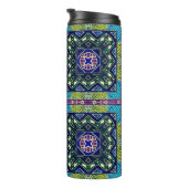 Bouteilles Isothermes Seamless Aztec Pattern. Ikat Chevron Cloth. Repeat (Tourné sur la droite)