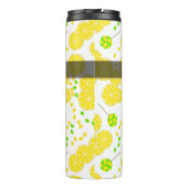 Bouteilles Isothermes Seamless bright lemon slices candy lollipops (Dos)