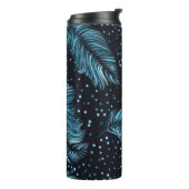Bouteilles Isothermes Seamless pattern, infinite texture. dark feather b (Tourné sur la gauche)