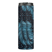 Bouteilles Isothermes Seamless pattern, infinite texture. dark feather b (Dos)