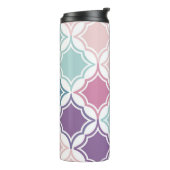 Bouteilles Isothermes Seamless pattern of pastel colored geometric shape (Tourné sur la gauche)