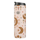 Bouteilles Isothermes seamless pattern with celestial eye, moon, sun (Tourné sur la droite)