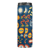 Bouteilles Isothermes Seamless pattern with different kinds of microorga (Dos)