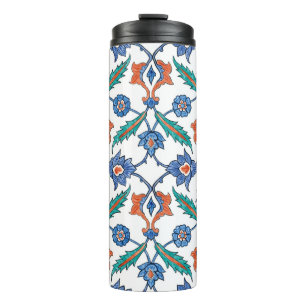Bouteilles Isothermes Seamless pattern with floral ornament imitating me