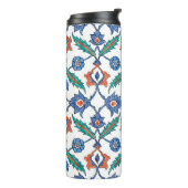Bouteilles Isothermes Seamless pattern with floral ornament imitating me (Tourné sur la gauche)