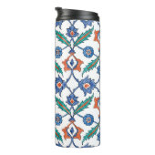 Bouteilles Isothermes Seamless pattern with floral ornament imitating me (Tourné sur la droite)