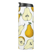 Bouteilles Isothermes Seamless pattern with pear. Hand drawn pattern bac (Tourné sur la droite)