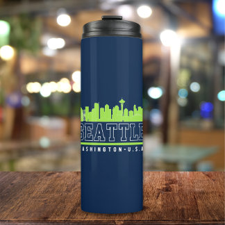 Bouteilles Isothermes Seattle Washington Fun Skyline City