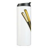 Bouteilles Isothermes Sèche-cheveux & lisseuse-cheveux illustration (Tourné sur la gauche)