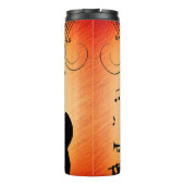 Bouteilles Isothermes Section Trumpet Jazz Musique Orange Rust (Dos)