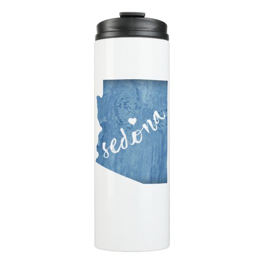 Bouteilles Isothermes Sedona Arizona Wood Grain (Devant)