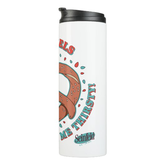Bouteilles Isothermes Seinfeld | Ces Pretzels me donnent soif (Tourné sur la droite)
