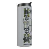 Bouteilles Isothermes Seinfeld | Graphique de relation de caractère (Tourné sur la gauche)