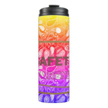 Sensibilisation à la sécurité Texte rouge Jaune Sé