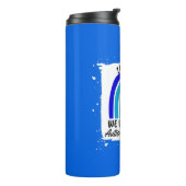 Bouteilles Isothermes Sensibilisation sur l'autisme En Avril Nous Porton (Tourné sur la gauche)