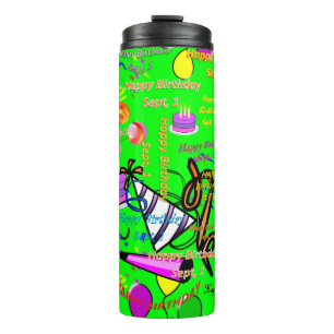 Bouteilles Isothermes sept, 1 anniversaire de enfant