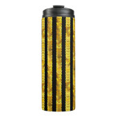 Bouteilles Isothermes Séquins motif, perles, strass, mode 3D. (Devant)
