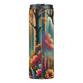 Bouteilles Isothermes Serene Deer au lever du soleil du printemps (Dos)