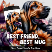 Bouteilles Isothermes Sérénité florale douce de Bloodhound