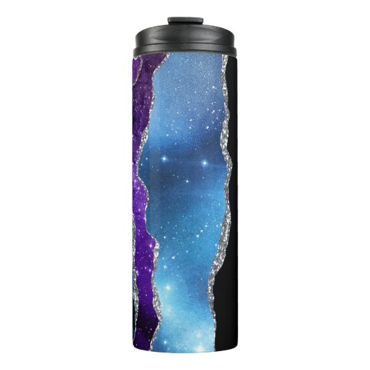 Bouteilles Isothermes Série Galaxy Agate Design 7 (Devant)