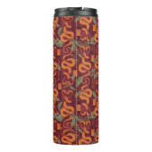 Bouteilles Isothermes Serpent Luxe Motif - Le Lotus Blanc (Dos)