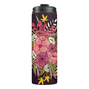 Bouteilles Isothermes Serpents de la Jungle Florale Vintage tropical