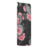 Bouteilles Isothermes Serpents et roses de pêche (Tourné sur la droite)