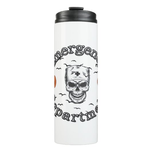 Bouteilles Isothermes Service D'Urgence Er Nurse Skeleton Hallo (Devant)