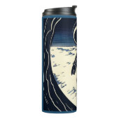 Bouteilles Isothermes SF - Astronaut sur Spacewalk Woodcut 3 (Tourné sur la gauche)