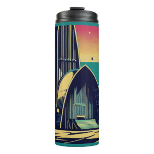 Bouteilles Isothermes SF Église futuriste 3