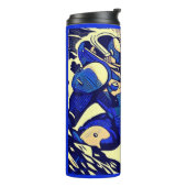 Bouteilles Isothermes SF - Héros Anime Woodcut 4 (Tourné sur la gauche)