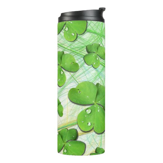 Bouteilles Isothermes Shamrock vert St Patrick iPhone 5 Coque-Mate (Tourné sur la gauche)