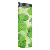 Bouteilles Isothermes Shamrock vert St Patrick iPhone 5 Coque-Mate (Tourné sur la droite)