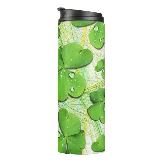 Bouteilles Isothermes Shamrock vert St Patrick iPhone 5 Coque-Mate (Tourné sur la droite)