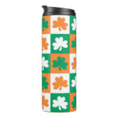 Bouteilles Isothermes Shamrocks de la Saint Patrick (Tourné sur la droite)